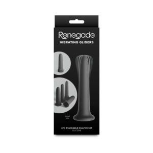 Renegade Vibrating Gliders Dilators Black