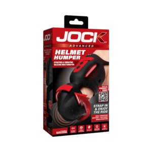 JOCK Advanced Helmet Humper Gyrating&Vibrating Silicone Masturbator
