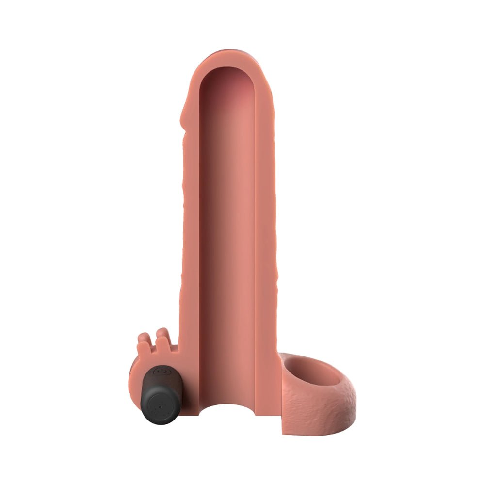 Fantasy X-Tensions Vibrating Real Feel Extension 1in Light - Image 3