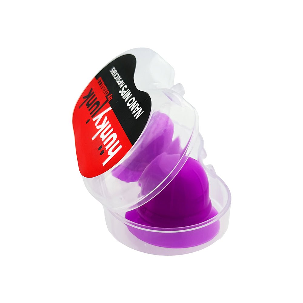Hunkyjunk Nano Nips "Just The Tip" Nipple-Nubs Purple Silicone - Image 5