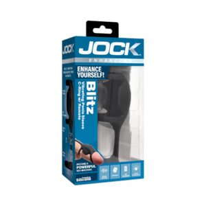 JOCK Enhancers Blitz Vibrating Penis Sleeve C-Ring with Remote