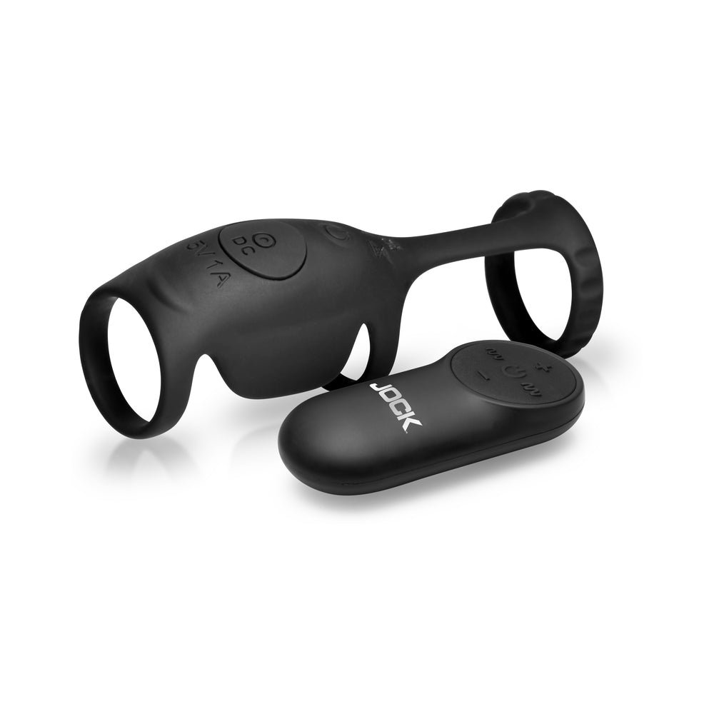 JOCK Enhancers Blitz Vibrating Penis Sleeve C-Ring with Remote - Image 3