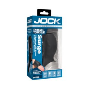 JOCK Enhancers Surge Vibrating Penis Sleeve C-Ring with Remote