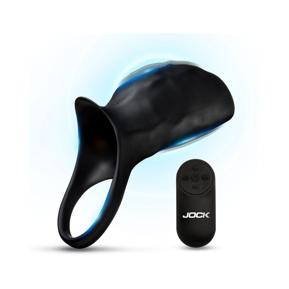 JOCK Enhancers Surge Vibrating Penis Sleeve C-Ring with Remote - Image 2