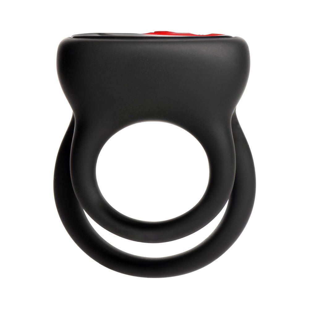 JOCK Enhancers Hard-On Vibrating Silicone Double C-Ring - Image 4