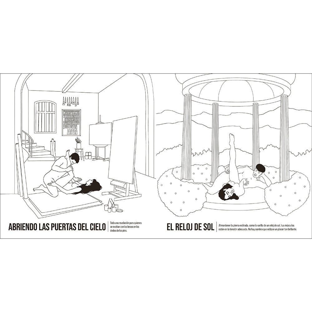 Kama Sutra Coloring Book: Libro para colorear (Spanish Edition) - Image 4