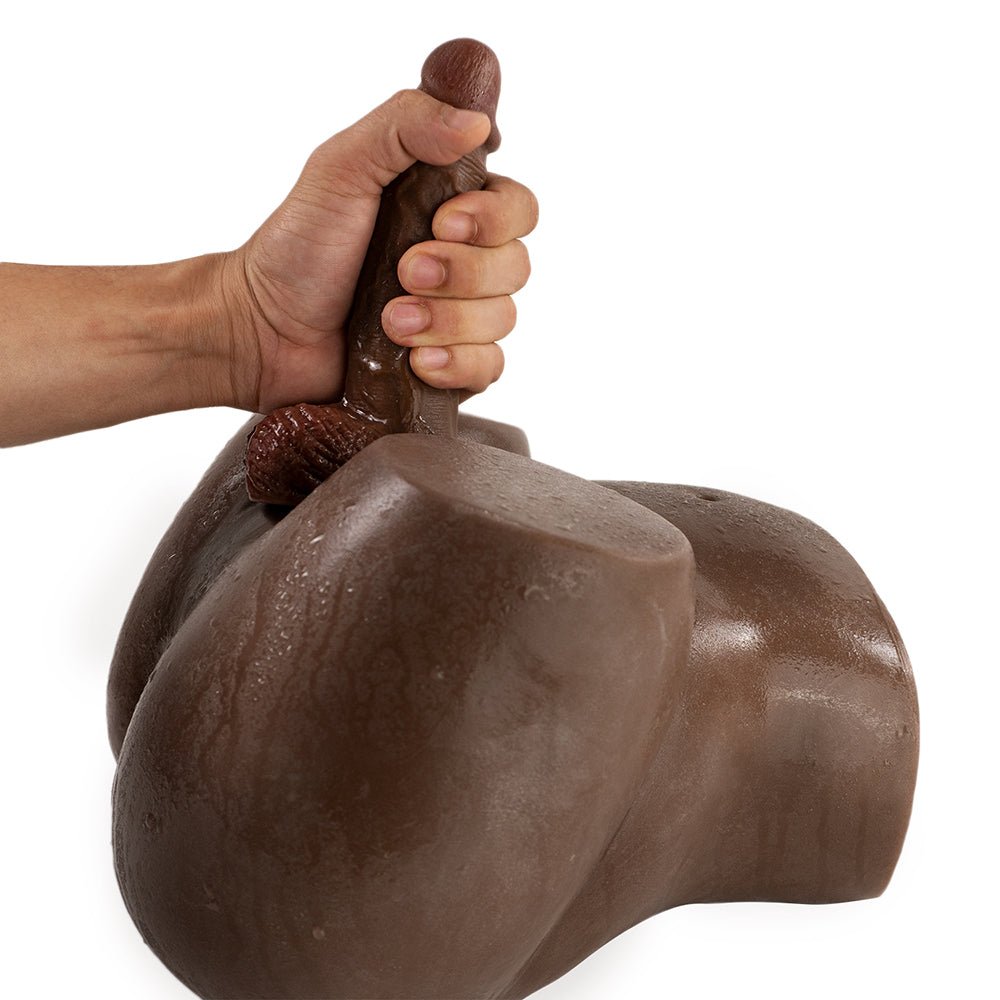 Camtoyz Raw Torso Naysa Piel Oscura Chocolate - Image 3