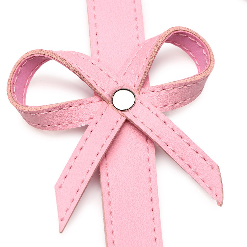 STRICT Bondage Harness with Bows Pink M/L - Image 4