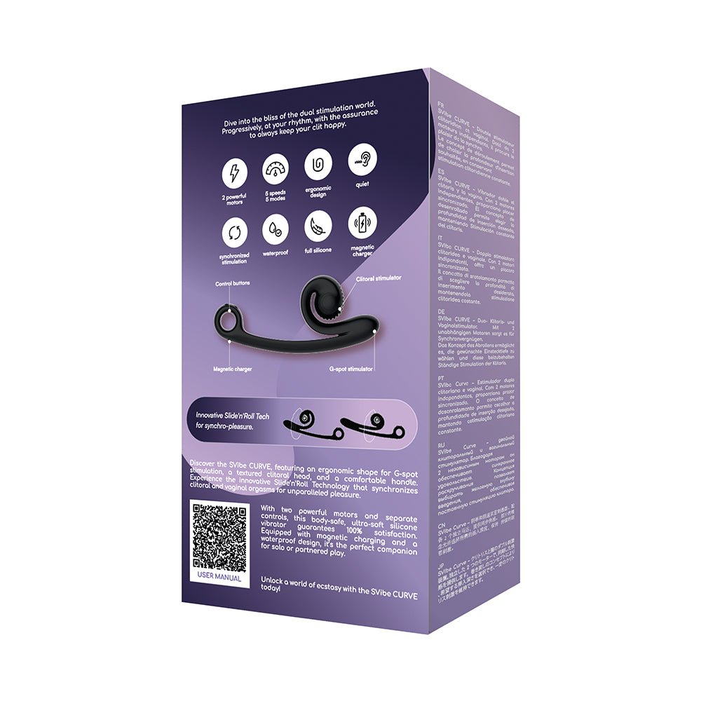 SVibe Snail Curve Black - Image 5