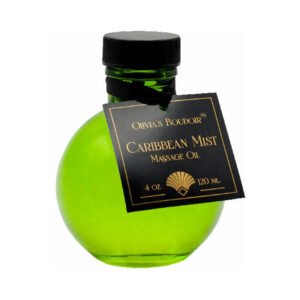 Olivia''s Boudoir Massage Oil Caribbean Mist 4 oz.